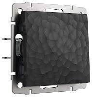 Переключатель без рамки Werkel Hammer 1-кл. проходной черный